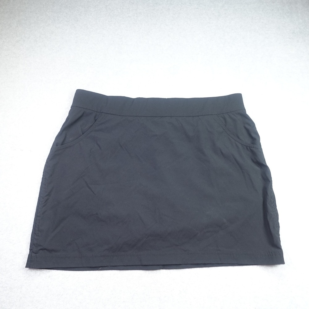 Columbia Skort Womens XL‎ Black Activewear Skirt Hiking Athletic Outdoor